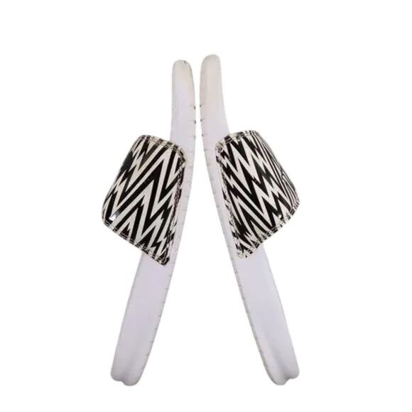 Nike Shoes Womens 10 Sandals Slides Benassi Sport Recovery Comfort Casual Print - Picture 7 of 12